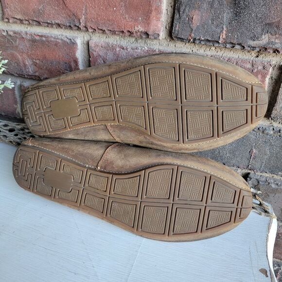 Cole Haan Somerset Men's Shoes Brown Leather Moc Toe Venetian Slip On Loafers - Picture 12 of 15